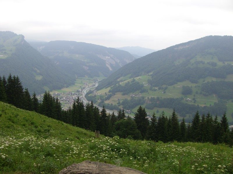 Aussicht Hofstetten Huette