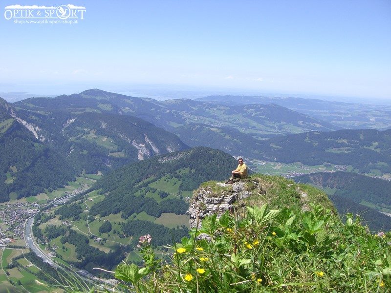 Kanisfluh Ebene vor Gipfel