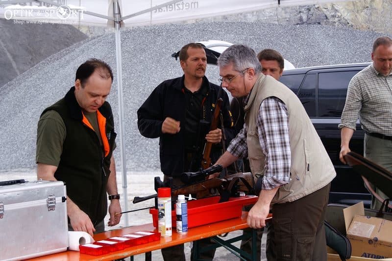 Control shooting Vorarlberg hunters