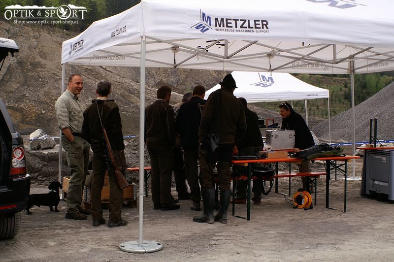 Control shooting Vorarlberg hunters