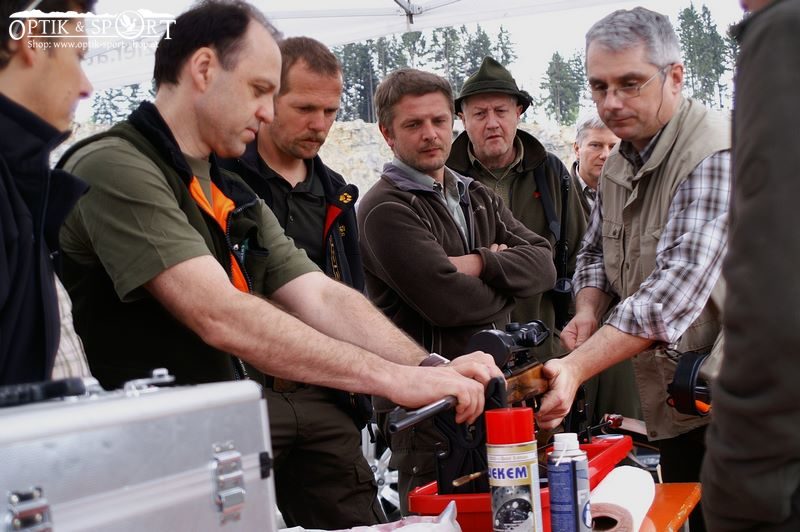 Control shooting Vorarlberg hunters
