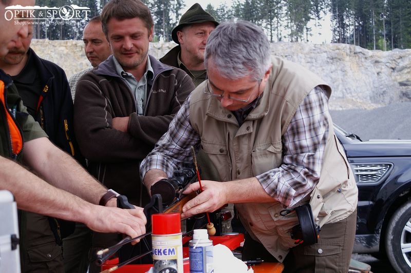 Control shooting Vorarlberg hunters
