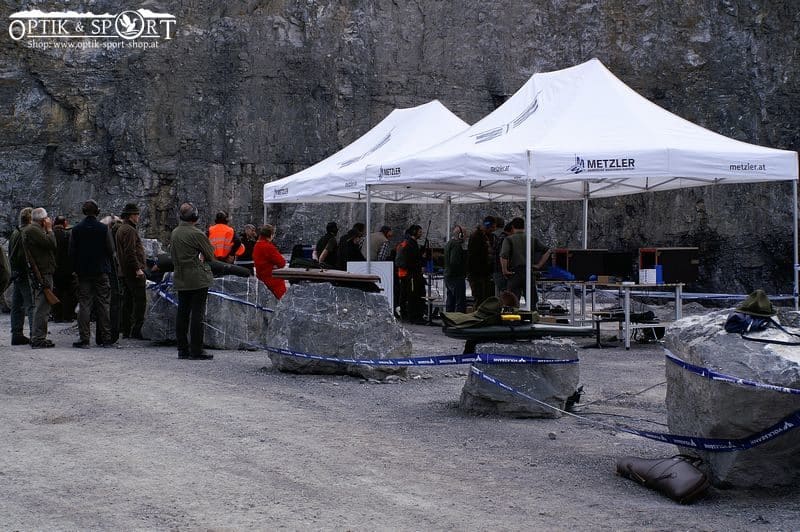 Control shooting Vorarlberg hunters