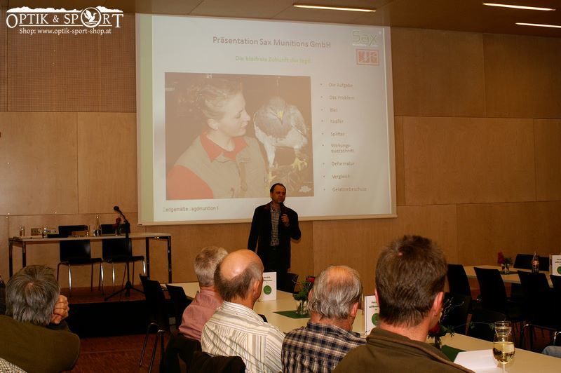 Presentazione munizioni SAX senza piombo