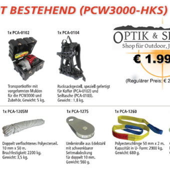 Jägerset - Portable Winch PCW 3000 mit Zubehör 4 Jägerset Portable Winch PCW 3000 mit Zubehör