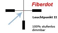 Der DDoptics Glasfaser Zielfernrohr Leuchtpunkt II 2 DDoptics Leuchtpunkt 2