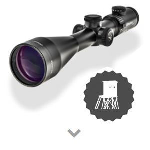 Riflescope for hide hunting