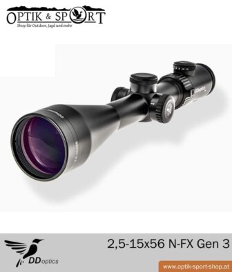 Visor DDoptics 2.5-15x56 N-FX Gen 3