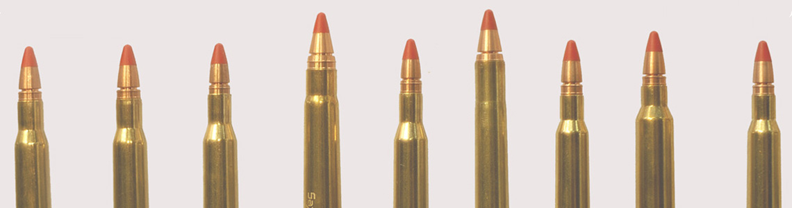 Bleifreie Munition mit Kupferjagd Geschoss