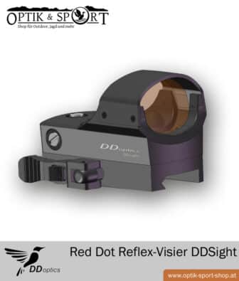 Zielfernrohr, DDoptics Fernglas, UNIC Carbonschaft | Optik Sport Shop Startseite 42 DDoptics Red Dot Reflex-Visier DDSight Zeichnung