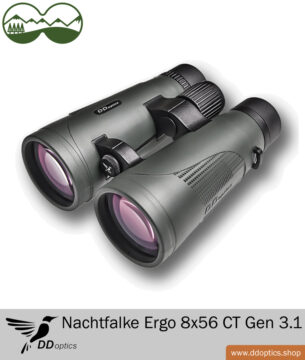 DDoptics Fernglas 8x56 Nighteagle ERGO CT Gen. 3 .1