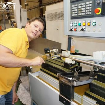 Production and manufacture of weapons by the "Bergara" company in Spain - Basque Country - Part 2 19 Bergara button-pulling process Barrel production