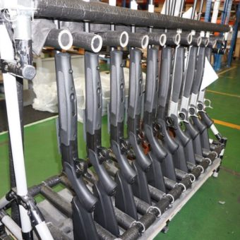 Production and manufacture of weapons by the "Bergara" company in Spain - Basque Country - Part 2 2 Bergara BA 13 Take Down ready for packing