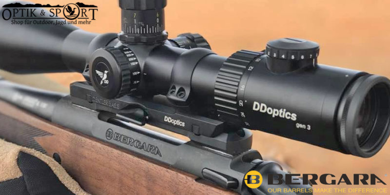 Bergara B14 Jagdgewehr mit DDoptics und Dentler