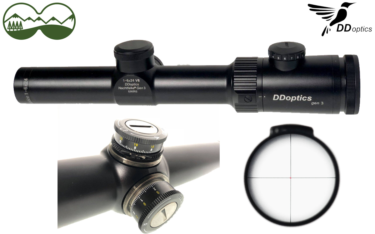 DDoptics V6 1-6x24 Gen 3