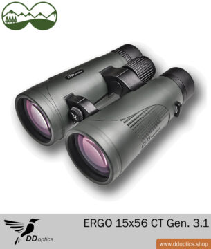 DDoptics Fernglas 15x56 Nighteagle ERGO CT Gen. 3.1
