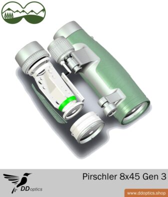 Puškohled, dalekohled DDoptics, karbonová pažba UNIC | Optik Sport Shop Úvodní stránka 29 Pirschler 8x45 Gen 3 detail