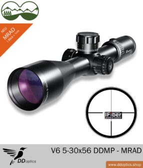 Luneta celownicza DDoptics V6 5-30x56 DDMP - MRAD
