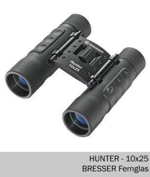 Prismáticos Bresser Hunter 10x25 - Mini prismáticos de bolsillo