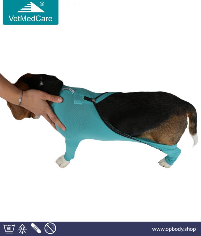 VetMedCare Body para perro con patas y cremallera