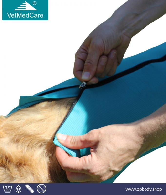VetMedCare Body para perro con patas y cremallera
