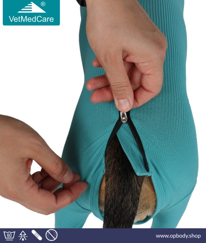 VetMedCare Body para perro con patas y cremallera