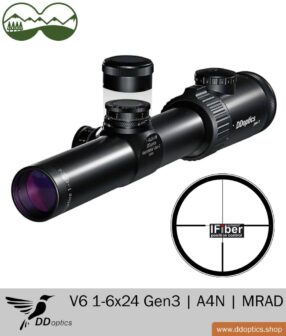 DDoptics riflescope Nighteagle V6 1-6x24 Gen3 | A4N | MRAD