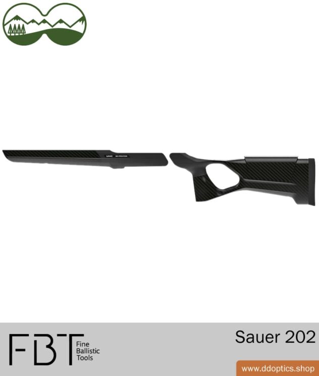 Crosse UNIC en carbone pour Sauer 202 de FBT Fine Ballistic Tools