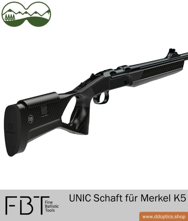 UNIC carbon fibre stock for Merkel K5 from FBT Fine Ballistic Tools