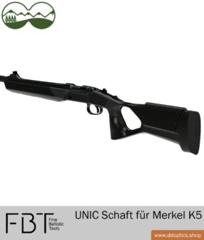 Kolba z włókna węglowego UNIC do Merkel K5 od FBT Fine Ballistic Tools