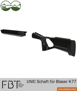 Crosse UNIC en carbone de FBT | pour modèle Blaser K77 11 Blaser K77 UNIC Carbon shaft from FBT