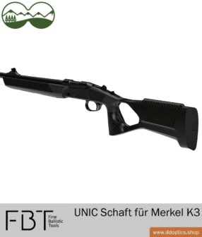 Pažba z uhlíkových vláken UNIC pro Merkel K3 od FBT Fine Ballistic Tools
