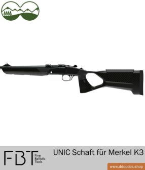 Pažba z uhlíkových vláken UNIC pro Merkel K3 od FBT Fine Ballistic Tools