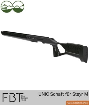 Crosse UNIC en carbone de FBT | pour Steyr Mannlicher | modèle M 10 Crosse UNIC en carbone pour Steyr Mannlicher M - FBT Fine Balistic Tools