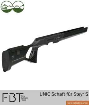 Steyr Mannlicher S UNIC carbon fibre stock from FBT Fine Balistic Tools