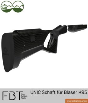 Blaser K95 UNIC Carbon Stock od FBT Fine Ballistic Tools