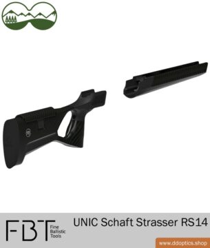 UNIC Carbon stock from FBT | for Strasser RS14 rifle 10 UNIC Carbon stock for Strasser RS14 firearms | by FBT - Fine Ballistic Tools