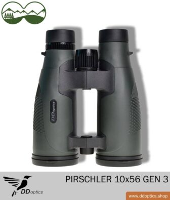 Ferngläser für Jagd und Wildbeobachtung 37 DDoptics Pirschler 10x56 Gen 3 | grün | Fernglas