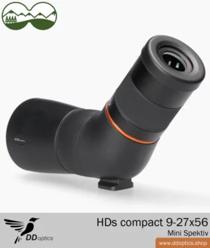 Longue-vue HDs compact 9-27x56 | Noir | DDoptics