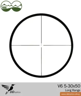 DDoptics Nighteagle 5-30x50 Tactical riflescope | V6 | Duplex | Reglare MOA - Gen 3 10 DDoptics pușcă Nighteagle V6 5-30x50 Gen3 | Tactic | MOA | Reticul Duplex