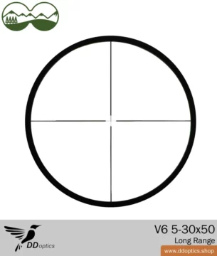 DDoptics Nighteagle 5-30x50 Lunette de visée tactique | V6 | Duplex | Réglage MOA - Gen 3 10 DDoptics Lunette de visée Nighteagle V6 5-30x50 Gen3 | Tactical | MOA | Réticule Duplex