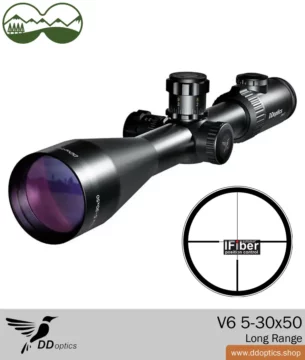 DDoptics Nighteagle 5-30x50 Lunette de visée tactique | V6 | Duplex | Réglage MOA - Gen 3 9 DDoptics Lunette de visée Nighteagle IF V6 5-30x50 Gen3 | Tactical | MOA | Duplex
