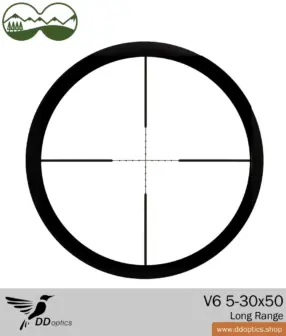 DDoptics Nighteagle 5-30x50 Tactical riflescope | V6 | MilDot | Reglare MOA - Gen 3 10 DDoptics Nighteagle V6 5-30x50 Gen3 | Tactic | MOA | Mildot