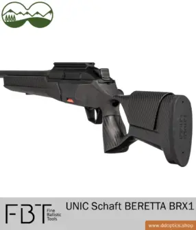 Câmp de carbon UNIC Revolution de la FBT | pentru modelul Beretta BRX1 8 Beretta BRX1 UNIC Carbon Stock | Fine Ballistic Tools