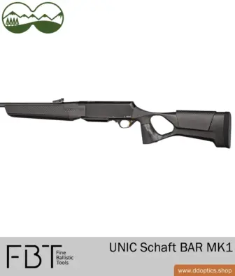 Lunette de visée, jumelles DDoptics, crosse en carbone UNIC | DDoptics Shop Accueil 40 UNIC tige en carbone pour Browning Bar MK1 | Fine Ballistic Tools
