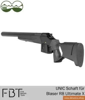 UNIC Revolution Carbonschaft od FBT | pro model Blaser R8 Ultimate X 10 Blaser Ultimate X UNIC Carbon Stock | Jemné balistické nástroje