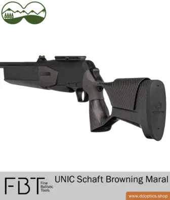 Puškohled, dalekohled DDoptics, karbonová pažba UNIC | Optik Sport Shop Homepage 43 Uhlíková pažba UNIC Browning Maral | Jemné balistické nástroje