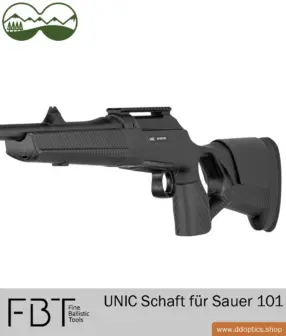 UNIC Revolution Carbonschaft z FBT | pro Sauer 101 10 Sauer 101 UNIC Carbon Stock | Fine Ballistic Tools