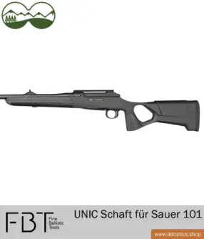 UNIC Revolution Carbonschaft od FBT | pro Sauer 101 8 Uhlíková pažba UNIC Sauer 101 | Jemné balistické nástroje