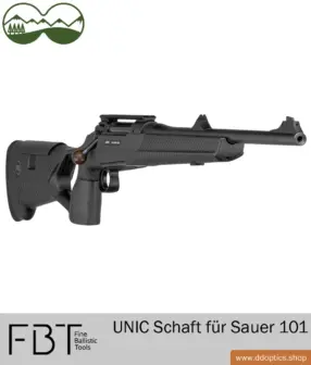 UNIC Revolution Carbonschaft od FBT | pro Sauer 101 11 Sauer 101 UNIC Carbon Stock | Fine Ballistic Tools